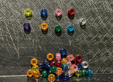 transparent beads