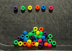 neon beads